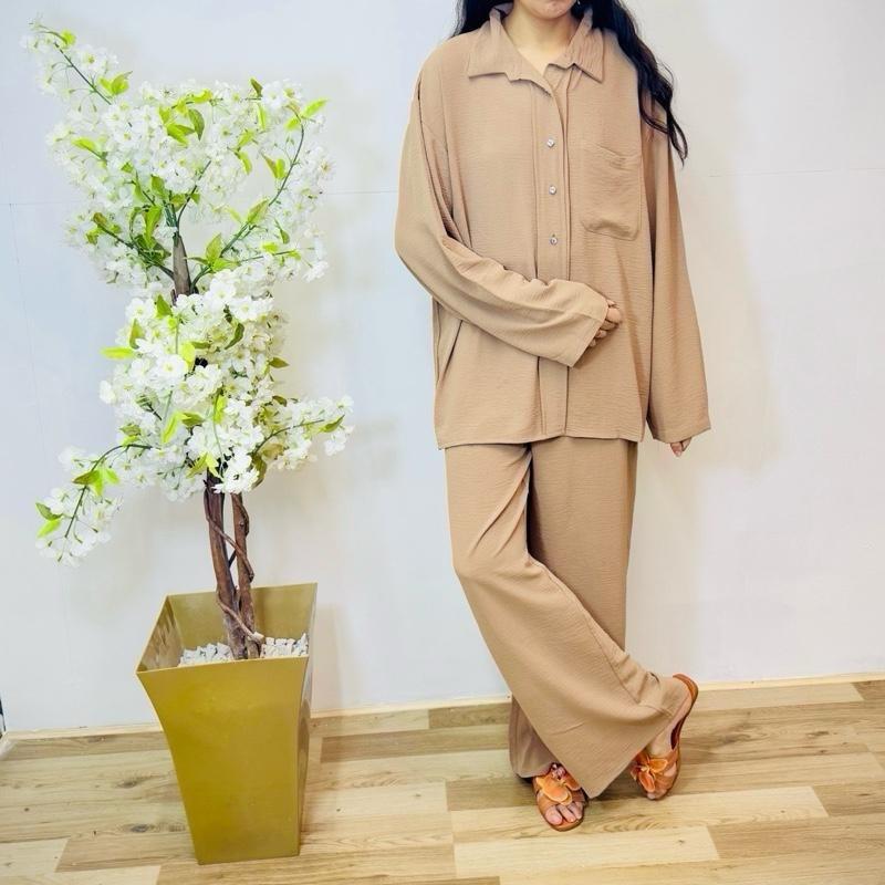 May Modesty 2pcs Soft Crepe Coord Set for summer Women -free  UK Size (8-16)