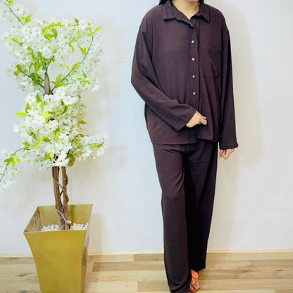 May Modesty 2pcs Soft Crepe Coord Set for summer Women -free  UK Size (8-16)