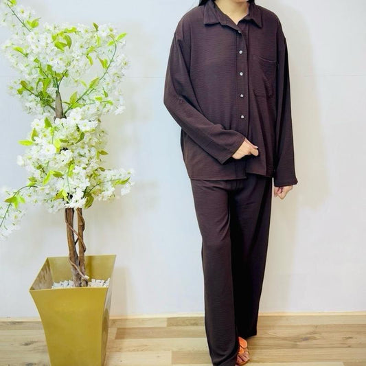May Modesty 2pcs Soft Crepe Coord Set for summer Women -free  UK Size (8-16)