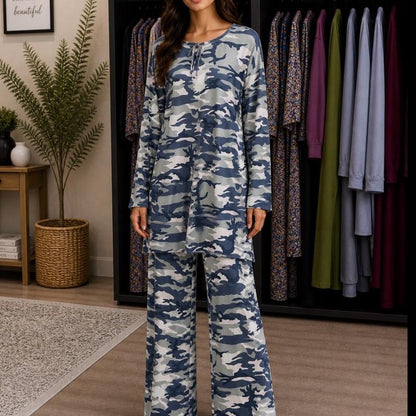 May Modesty  V NECK TIE BOW SUMMER  slinky PRINTED CO ORD FOR ALL LADIES SIZE (8–24)