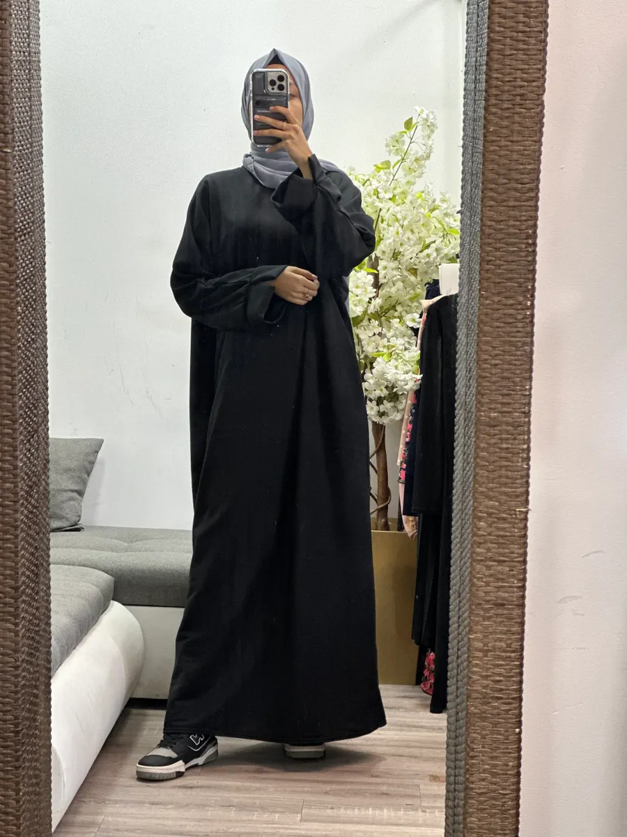 Winter Loose Style Free Abaya