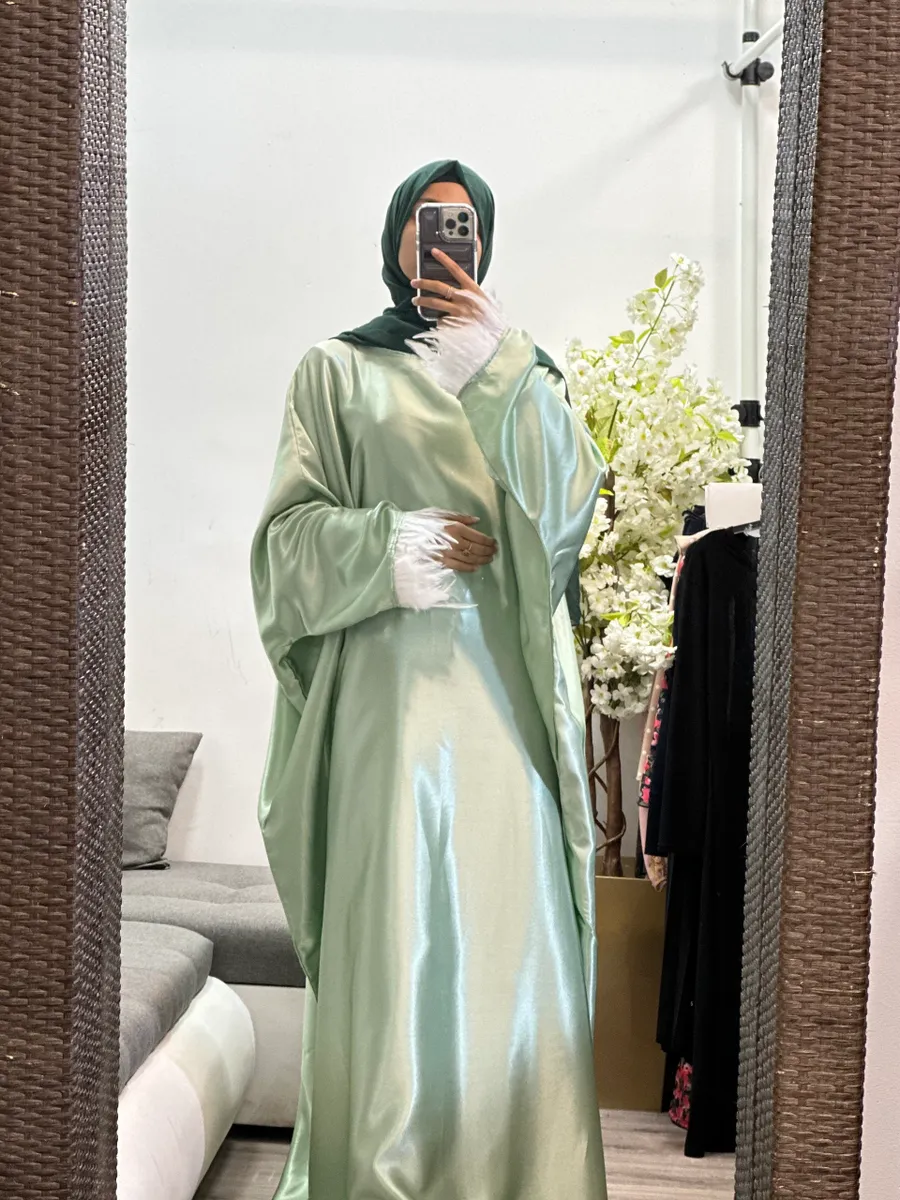 Exclusive Feather Butterfly Abaya