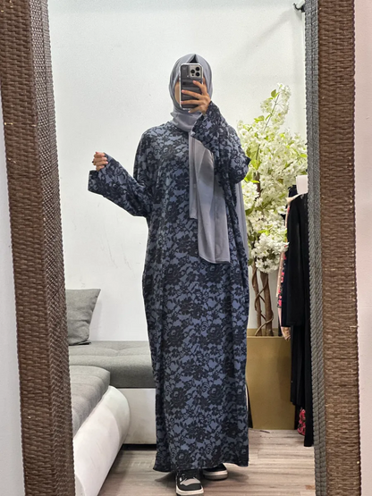 Winter Loose Style Free Abaya