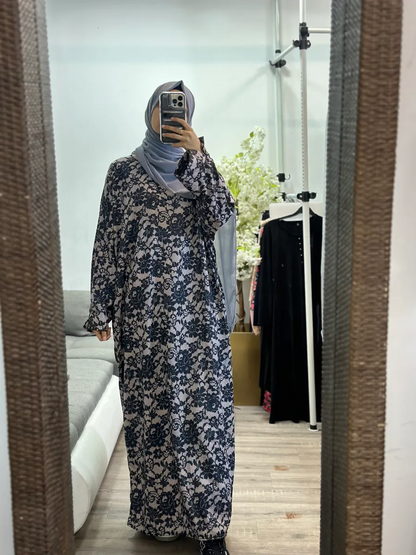 Winter Loose Style Free Abaya