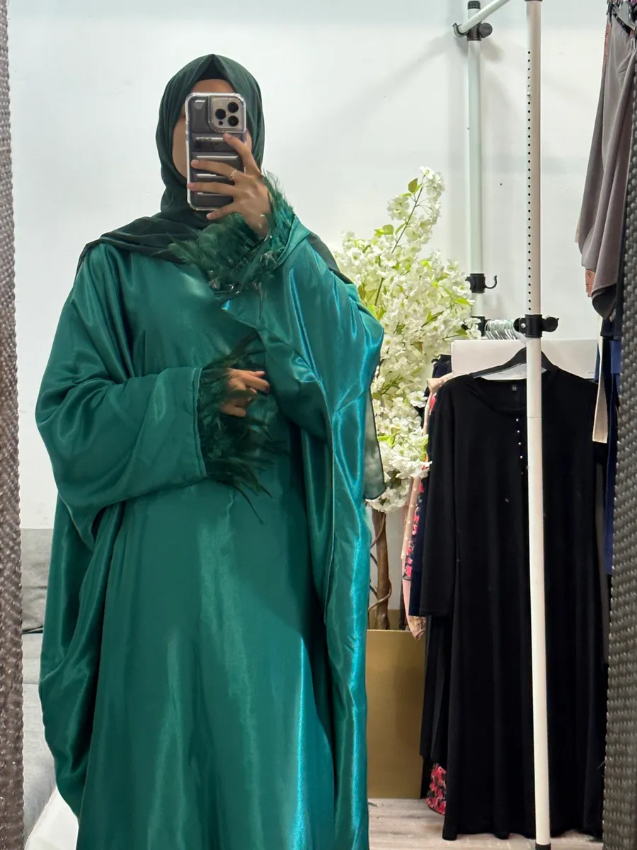Exclusive Feather Butterfly Abaya