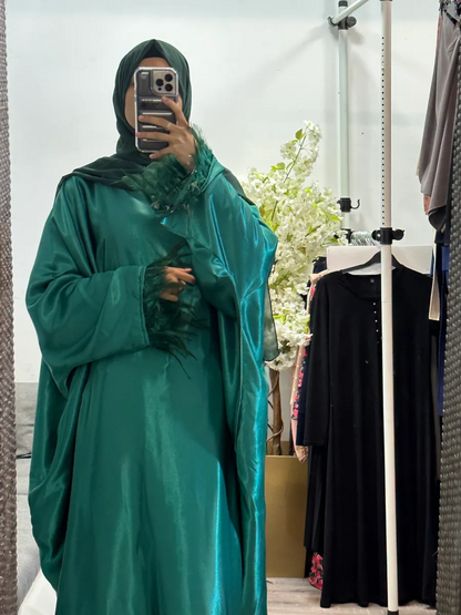 Exclusive Feather Butterfly Abaya