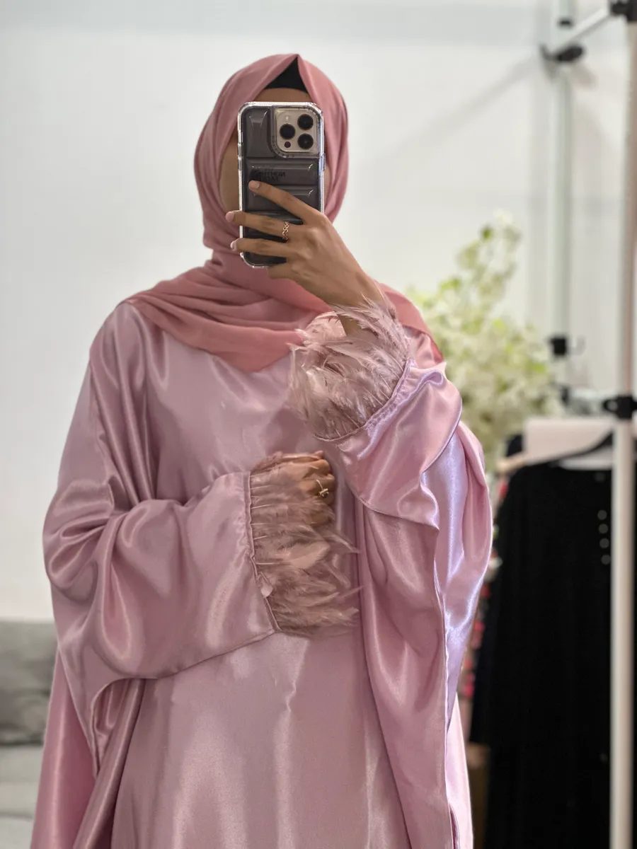 Exclusive Feather Butterfly Abaya