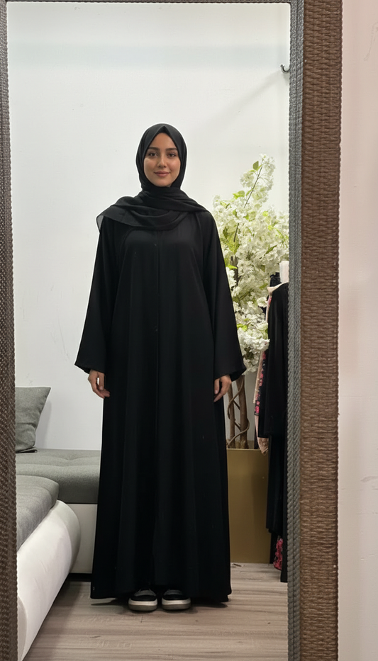 Black Nida Abaya